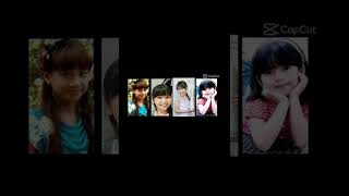 Erissa,Qistina,Aqish Dan Mia Sara Dulu X Skrg