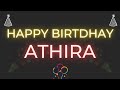 Happy Birthday to ATHIRA - Birthday Wish From Birthday Bash