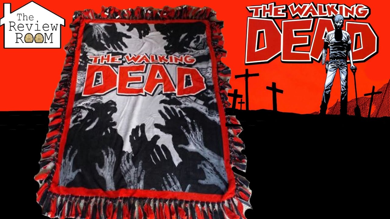 The Walking Dead Fleece Blanket from JoAnn Fabrics [Review Room] YouTube