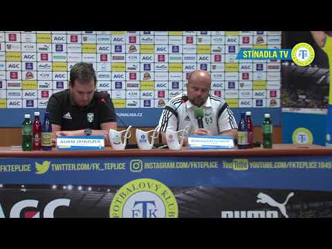 Tiskov konference hostujcho tmu po utkn Teplice - Karvin (16.9.2018)