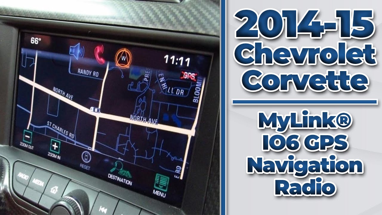 2014+ Chevrolet Corvette Factory GPS MyLink Navigation ...
