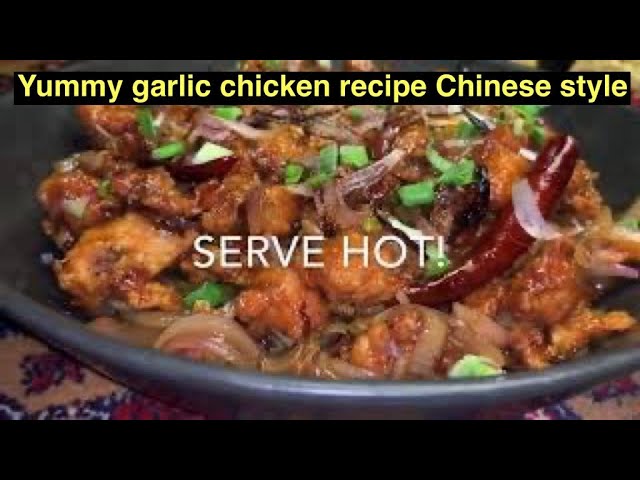 Crispy Garlic Chicken Recipe- Ginyaki Bowl Recipe