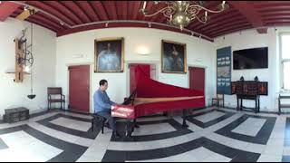 Claudio Ribeiro - Bach, Aria from Goldberg Variations (360°)