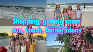 Shopping with girls | Breakfast, Lunch, Dinner ideas for the beach | Panama FL B