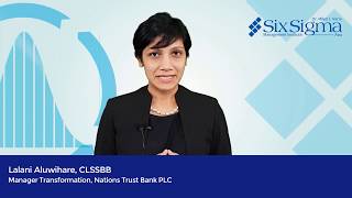 Lalani Aluwihare, CLSSBB - Manager Transformation, Nations Trust Bank PLC