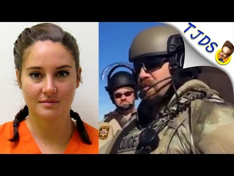 Militarized Police Arrest Shailene Woodley Protesting DaKota Pipeline