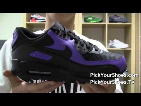 Nike Air Max 90 black varsity purple 325018-026