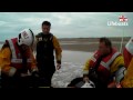 Skegness RNLI Lifeboats - ILB Crew Training, 16th July 2009 (HD)