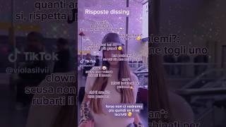 Risposte Dissing