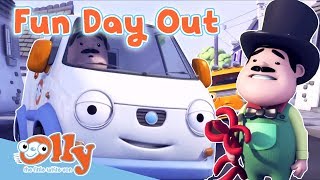Cars for Kids - Fun Day Out With Stan | Transport for Kids | Olly the Little White Van