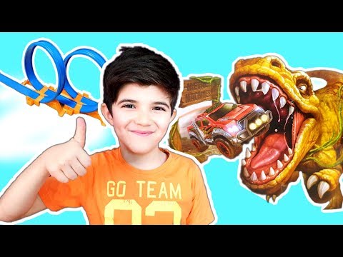 Didi & Malek play with Toy Cars | Amazing Track for Hot Wheels Cars