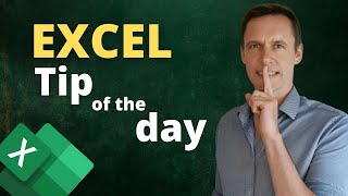 Excel tip of the day! ๐ #shorts
