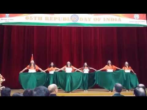Colours of India Group Dance Revival Vande Mataram & Instrumental...