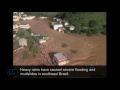 Brazil: Seven killed in severe flooding in southeast of the country