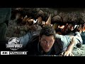 The Indominus Rex Escapes the Paddock in 4K HDR | Jurassic World