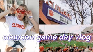 Being a Clemson Student for the Weekend | tour & game day!