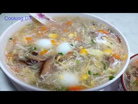 Cách làm MÓN SÚP GÀ RAU CỦ - Món khai vị dễ nấu thơm ngon như đang thưởng thức ở nhà hàng