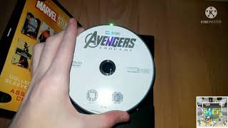 Avengers Endgame & Spider-Man Far From Home Uk Dvd Unboxing