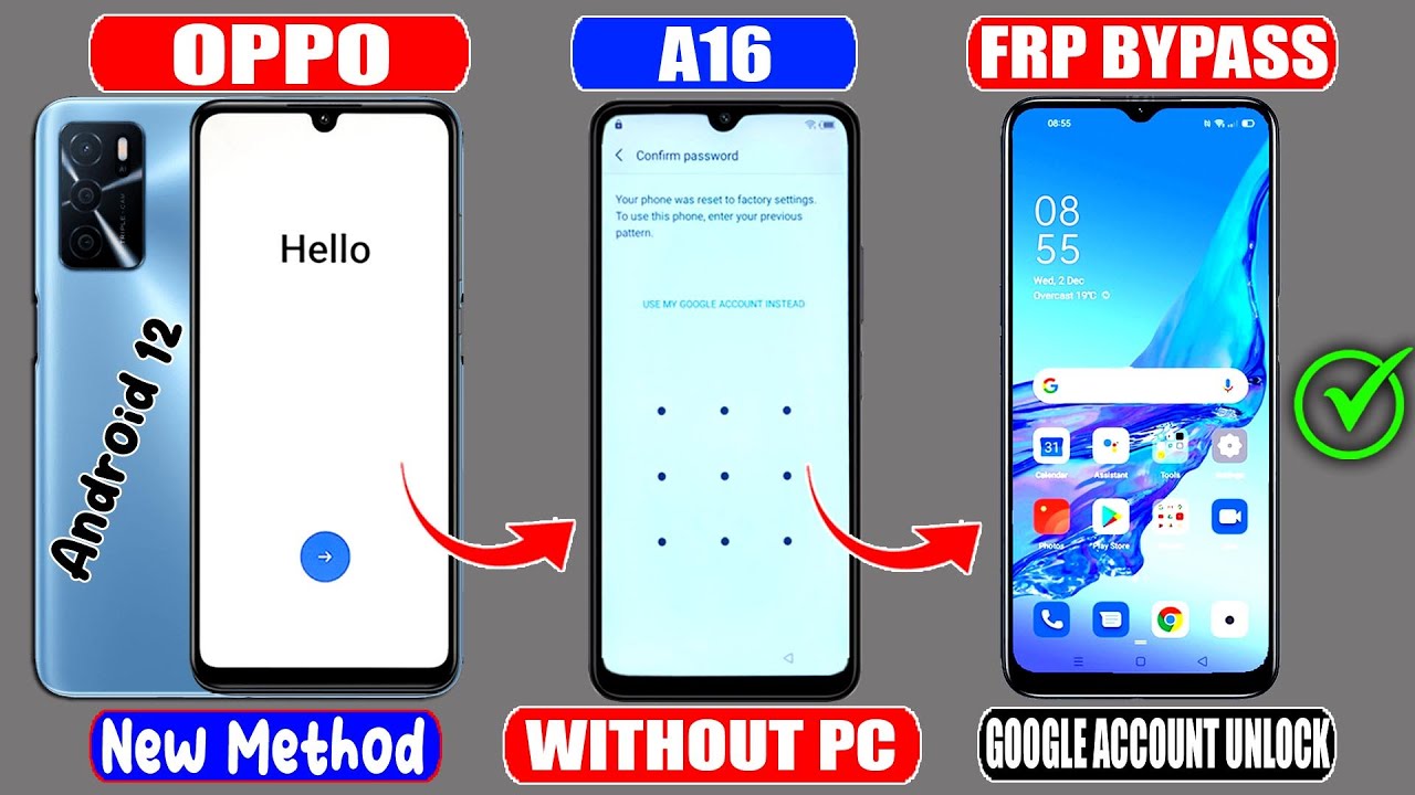 “NEW METHOD 2024” OPPO A16 (CPH2269) FRP UNLOCK “NEW METHOD 2024” OPPO A16 (CPH2269) FRP UNLOCK