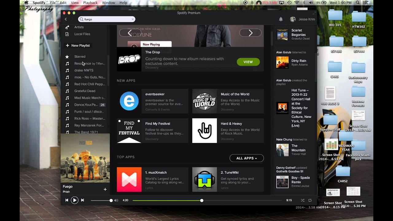 download spotify for mac 10.5.8