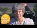 Theresa May Makes Poignant Speech at D-Day Memorial | Good Morning Britain