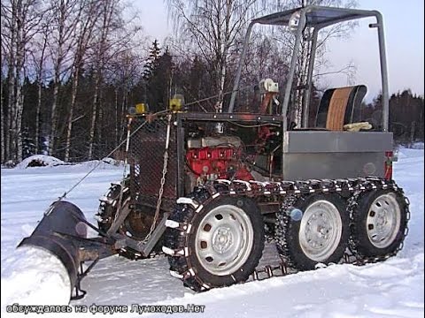 Гусеничный трактор своими руками в домашних условиях
