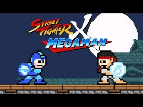Video of game play for Street Fighter X Mega Man