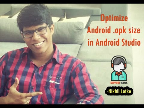 Optimize Android .apk size in Android Studio android apk