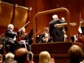 Curtain call right after Maestro Bernard Haitink finished Brukner Symphony No.7
