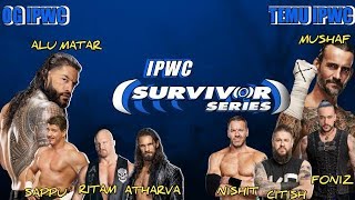 Og Ipwc Vs Temu Ipwc Survivor Series Wwe 2K24