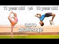 BOY vs GIRL Acro Gymnastics Challenge (DON'T Ship Them 😂)