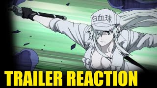 Cells At Work Code Black - Trailer 2 Reaction