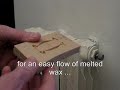 MOKKA FOUNDRY - home made gravity lost-wax patterns - Part 1