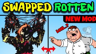 Friday Night Funkin Vs Darkness Takeover New Rooten Family But Swapped Family Guy Fnfpibbynew