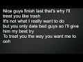 Nice Guys Acoustic Version Lyrics images Nice Guys Acoustic Version Lyrics