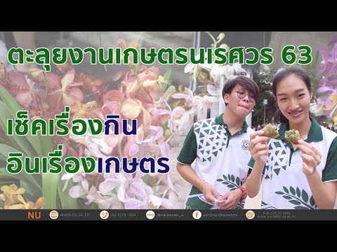 ตะลุยงานเกษตรนเรศวร 63 เช็คเรื่องกิน อินเรื่องเกษตร