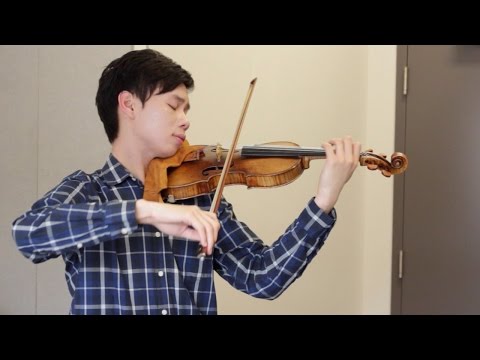 Timothy Chooi and his 1729 Guarneri del Gesù | Timothy Chooi et son Guarneri del Gesù 1729