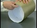 Как упаковывать цилиндрические подарки Как упаковывать цилиндрические подарки