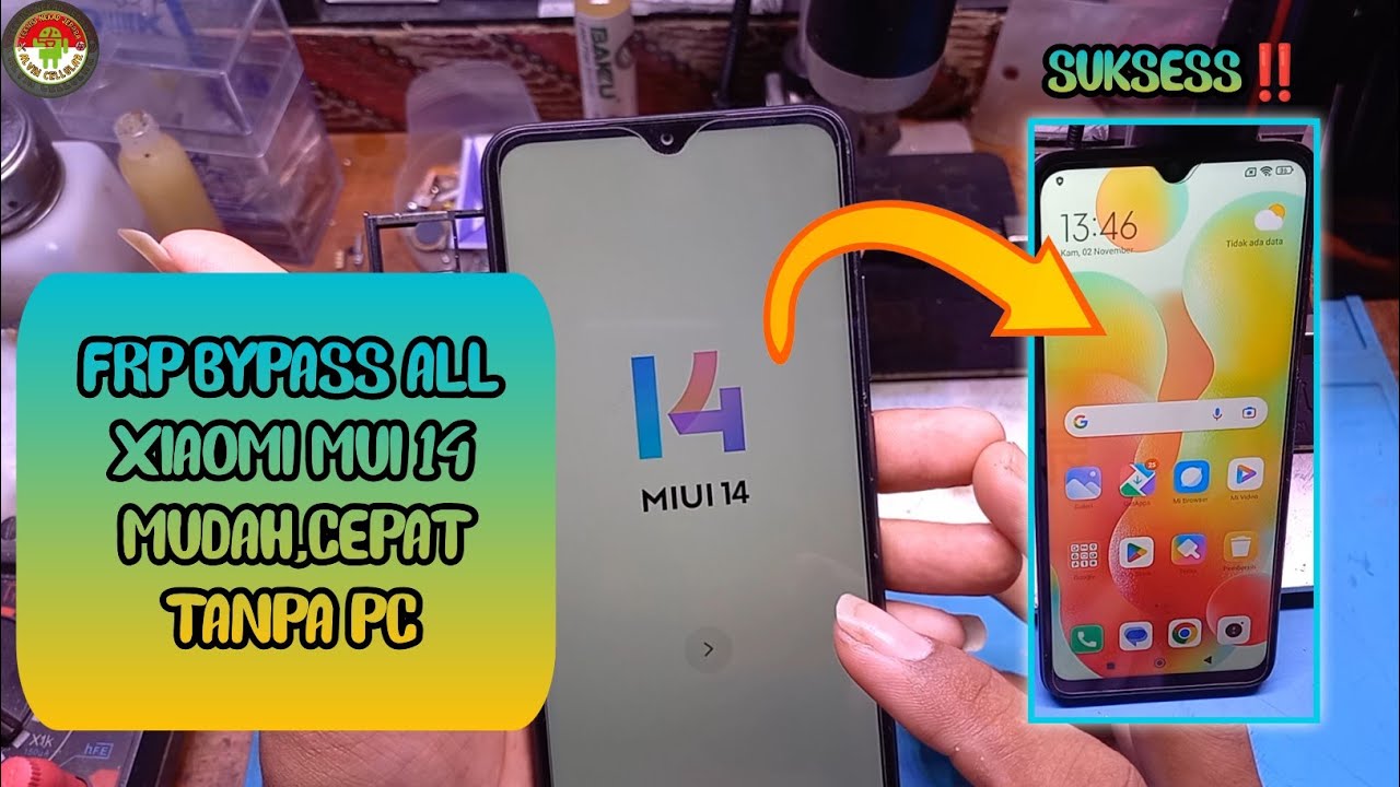 FRP BYPASS ALL XIAOMI MIUI 14 2023 || ACCOUNT VERIFICATION FRP BYPASS ALL XIAOMI MIUI 14 2023 || ACCOUNT VERIFICATION
