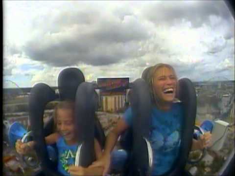 My Seatbelt is OFF Hilarious scream roller coaster slingshot YouTube Pyjamas