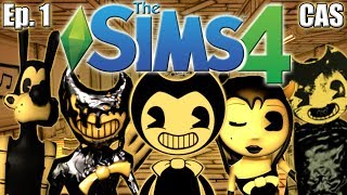 The Sims 4: Bendy and the Ink Machine - Ep 1 (Create A Sim & House Build)