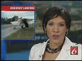 Cessna lands on highway Interstate 95