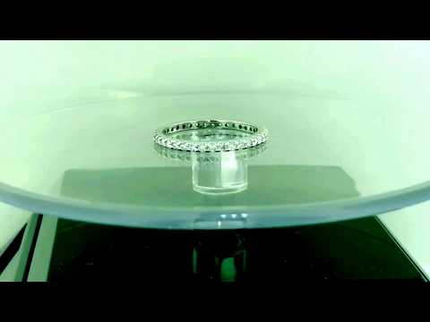 0.56 Carat Diamond Eternity Wedding Band, Anniversary Ring 14k White Gold Certified Handmade 0.56 Carat Diamond Eternity Wedding Band, Anniversary Ring 14k White Gold Certified Handmade