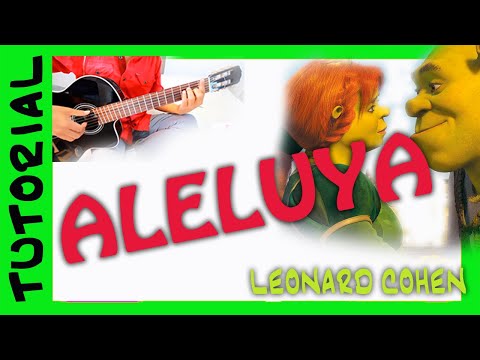 Como tocar Hallelujah de Shrek en guitarra how to play