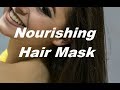Nourishing hair mask for dry damaged hair