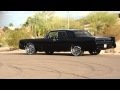 Only Murdered Out 64 Lincoln Continental on 24's!!!!!!!!!!!