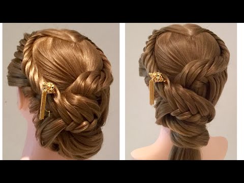 เกล้าผมง่ายๆ เกล้าผมเจ้าสาวชุดไทย สวยหวานด้วยเปียก้างปลา Beautiful hairstyles ผมยิ้ม smile Hair 💕😁