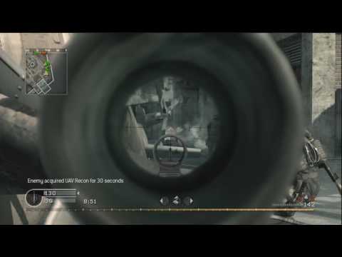 Call of Duty 4 - Team Deathmatch 56 (ACOG G36c) Discussing Black-Ops more
