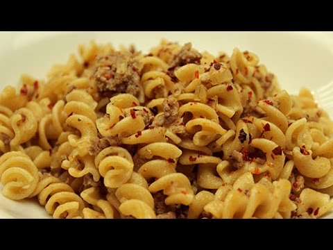 Video Healthy Pasta Recipes With Hamburger