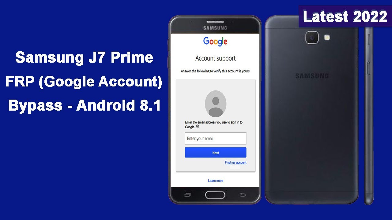 Samsung J7 Prime (SM-G610F) FRP (Google Account) Bypass Samsung J7 Prime (SM-G610F) FRP (Google Account) Bypass